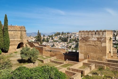 SACROMONTE DESDE LA ALHAMBRA