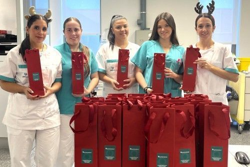 El Hospital Quirónsalud Córdoba ofrece a sus pacientes ingresados un obsequio y menú especial de Nochebuena y Navidad