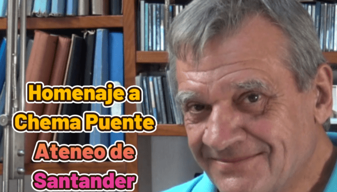 Homenaje a Chema Puente en el Ateneo de Santander