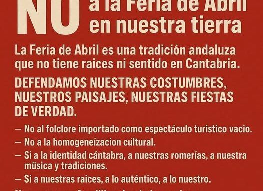 Llega la Feria de Abril y los ignorantes florecen como margaritas en primavera por los prados de Cantabria