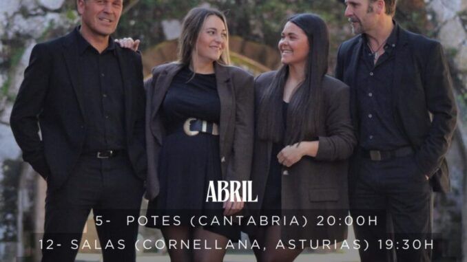 Actuaciones de Hermanos Cosio en abril.