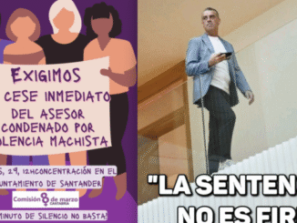 Todos contra el agresor Francisco Javier Gallego Gamucio, que públicamente agredió a su expareja en el Festival de las Naciones de 2019»