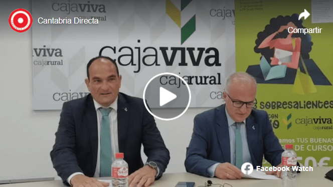 Recompensa económica de Cajaviva Caja Rural @CajavivaCRural al esfuerzo educativo en Bachillerato y FP, todo un ejemplo