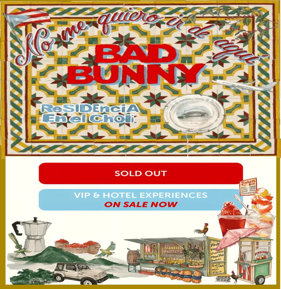 Bad Bunny-Sold out