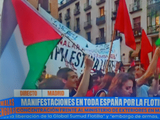 Toda España se moviliza contra el genocidio que Israel está realizando en Gaza