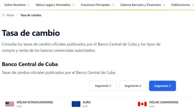 Cuba camina hacia una transición economica y legaliza el tipo de cambio que marca la calle