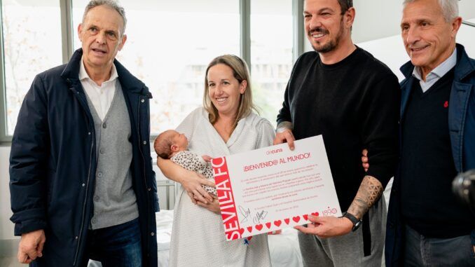 El Hospital Materno-Infantil Quirónsalud Sevilla se suma a ‘Sevillistas de Cuna’ El Hospital Materno-Infantil Quirónsalud Sevilla se suma a ‘Sevillistas de Cuna’