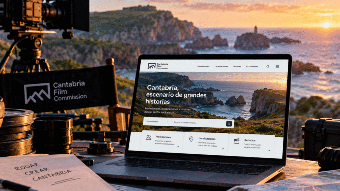 Cantabria Film Commission estrena una nueva web para conectar talento, productoras y localizaciones